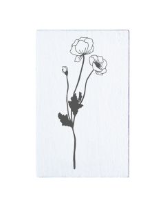 May & Berry Stempel - Mohnblumen