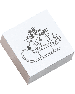 May & Berry Stempel - Schlitten