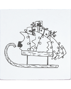 May & Berry Stempel - Schlitten