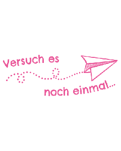 NIO School - Versuch es - shiny pink