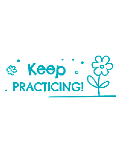 NIO School - Keep practicing - fresh mint