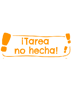 NIO School - Tarea no hecha - shiny orange