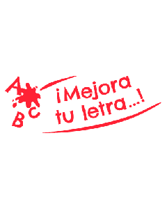 NIO School - Mejora tu letra - brave red