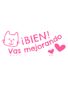 NIO School - Bien vas mejorando - shiny pink