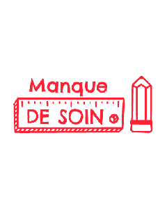 NIO School - Manque de soin - brave red