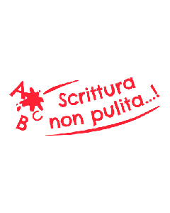 NIO School - Scrittura non pulita - brave red