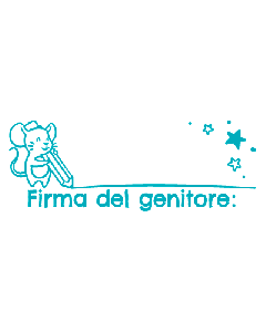 NIO School - Firma del genitore - fresh mint