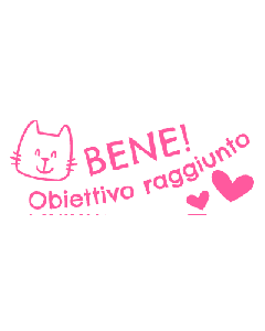 NIO School - Bene obiettivo raggiunto - shiny pink