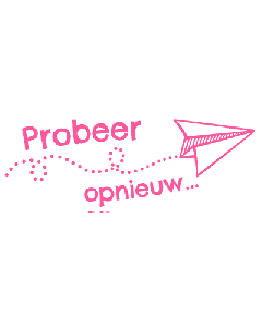 NIO School - Probeer opnieuw - shiny pink