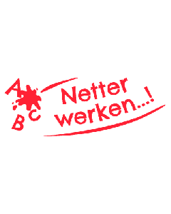 NIO School - Netter werken - brave red