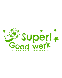 NIO School - Super goed werk - smooth green