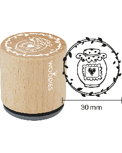 Woodies Stamp - Jam Jar