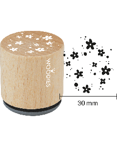 Woodies Stempel - Kleine Blumen