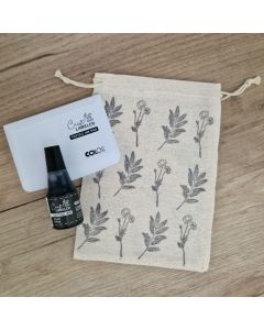 Craft Labeler - Tampon encreur & encre textile 25ml