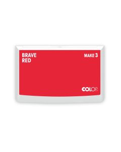 MAKE 3 Tampon encreur - brave red