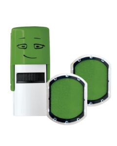Almohadilla de Recambio - smooth green - 2 piezas - redondo