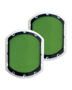 Almohadilla de Recambio - smooth green - 2 piezas - redondo