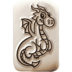 Ladot stone - medium - Dragon