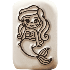 Ladot stone - medium - Mermaid