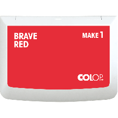 MAKE 1 Stempelkissen - brave red