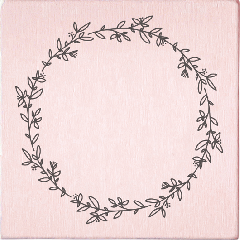 May & Berry Stamp - Wreath