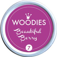 Woodies Stamp Pad - Beautiful Berry