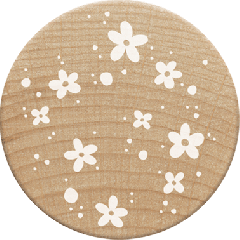 Tampon Woodies - Petites fleurs