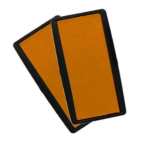 Spare Pad - shiny orange - 2 pieces