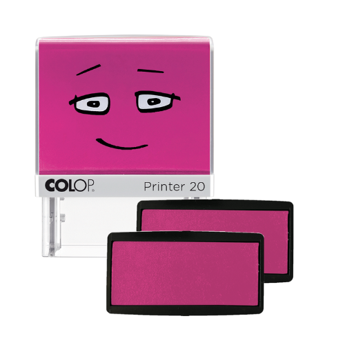 Spare Pad - shiny pink - 2 pieces 2