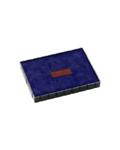 COLOP Printer Replacement Pad E/55/2 blue-red