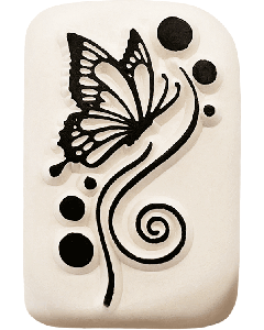 Ladot stone - medium - Curly butterfly