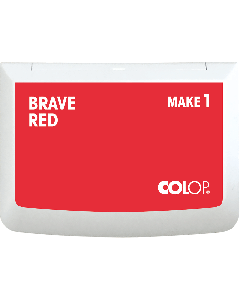 MAKE 1 Stempelkissen - brave red