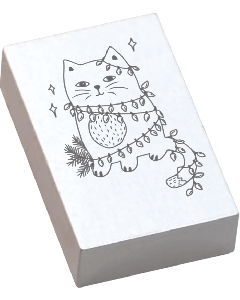 May & Berry Stamp - Christmas Cat