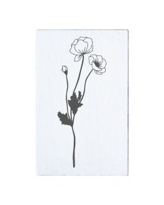 May & Berry Stamp - Poppies