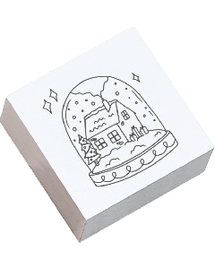 May & Berry Stamp - Snow Globe
