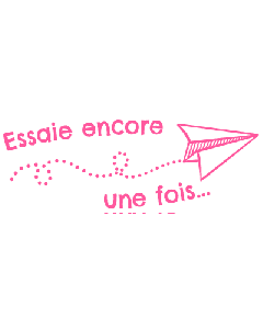 NIO School - Essaie encore - shiny pink