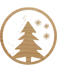 Woodies Stempel - Tannenbaum