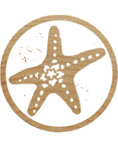 Woodies Stamp - Starfish