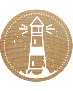 Woodies Stamp - Lighthouse