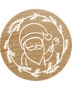 Woodies Stamp - Santa claus