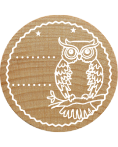 Woodies Stamp - Owl