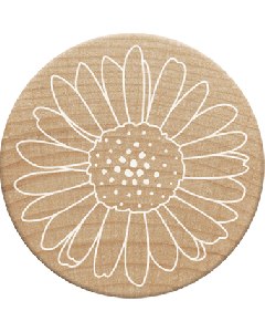 Woodies Stamp - Sunflower