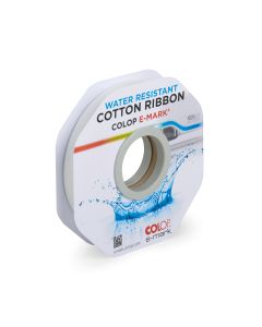 Ruban en coton hydrofuge e-mark® 15 mm