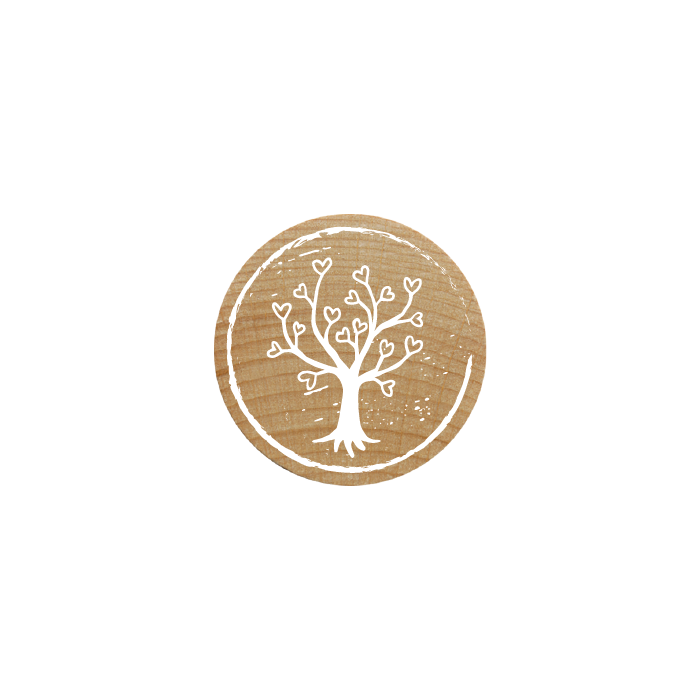 Woodies Kaşe - Kalpli Ağaç 2