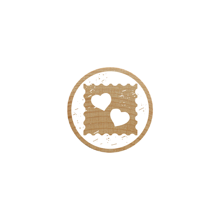 Woodies Kaşe - Kalpler 2