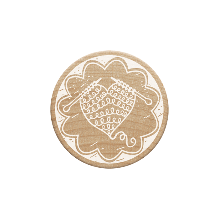 Woodies Kaşe - Örgü Kalp 2