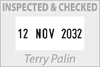 COLOP 52 Tarih Kaşesi imprint