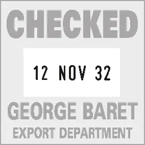 COLOP Q 24 Kare Tarih Kaşesi imprint