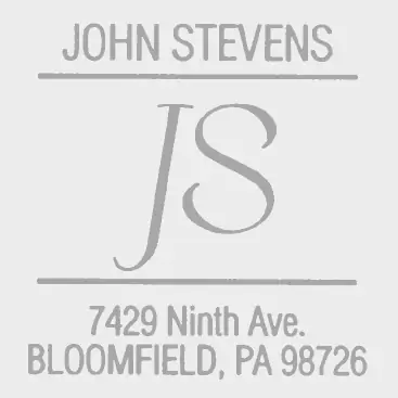 COLOP Printer Q 30 Kare Kaşe imprint