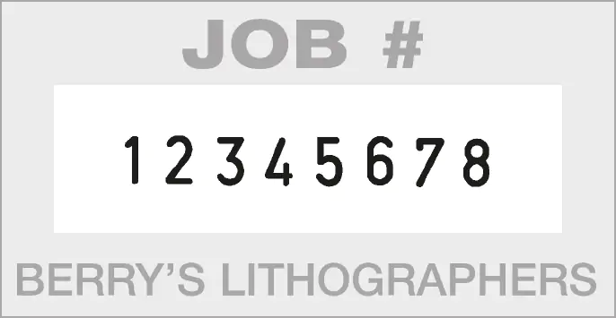 COLOP Classic Line 2008/P Numaratör — imprint